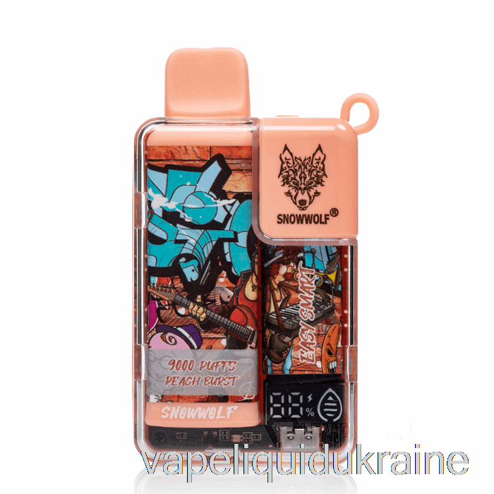 Vape Ukraine Snowwolf Easy Smart EA9000 Disposable Peach Burst